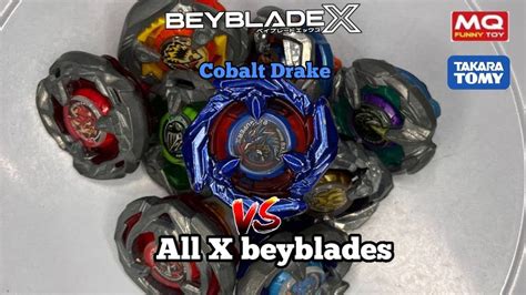 MQ BRAND COBALT DRAKE VS ALL BEYBLADE X TAKARA TOMY VS MQ YouTube