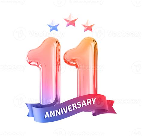 11th Anniversary 11th Occasion 11th Celebration 11th Commemoration