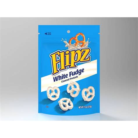 Flipz White Fudge Covered Pretzels Pack Of 3 Walmart