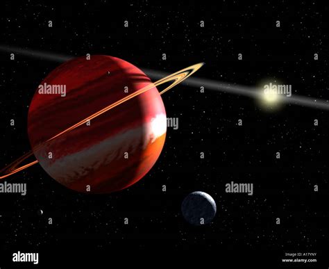 Planet jupiter rings hi-res stock photography and images - Alamy