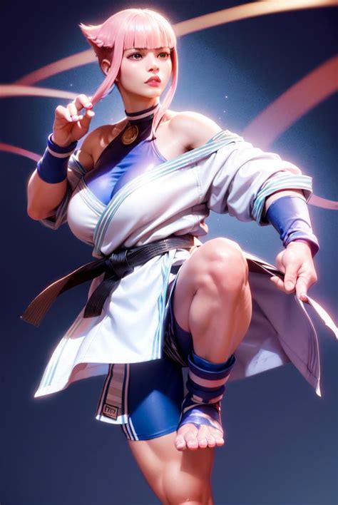 AI Art LoRA Model Manon Street Fighter 6 PixAI