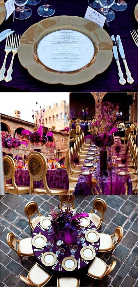 Purple And Gold Wedding Ideas Wedding Stuff Ideas Purple Wedding