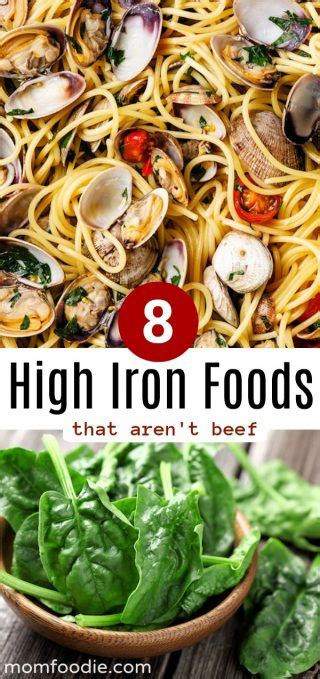 Foods High in Iron: From Beef to - Mom Foodie