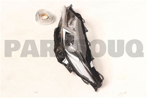 8117133D11 Genuine Toyota LENS HEADLAMP LH 81171 33D11 EBay