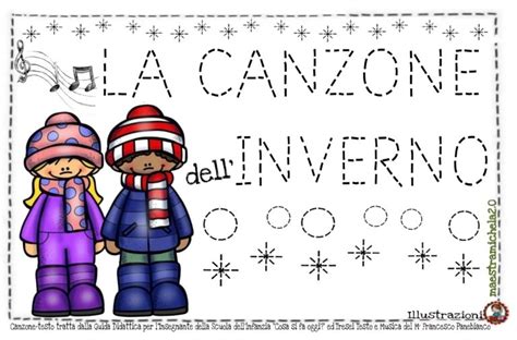 LA CANZONE DELL INVERNO Maestramichela2 0