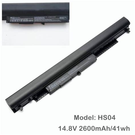 Genuine HS04 HS03 Battery For HP Notebook HSTNN LB6V 807957 001 807956