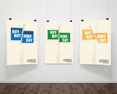 Buy Nothing Day Series On Behance