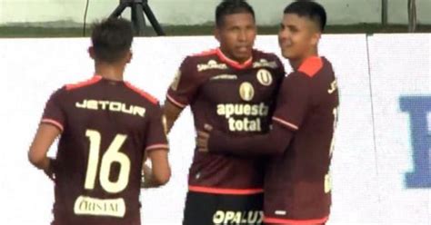 Universitario Vs Carlos A Mannucci Edison Flores Marcó El 2 0 En