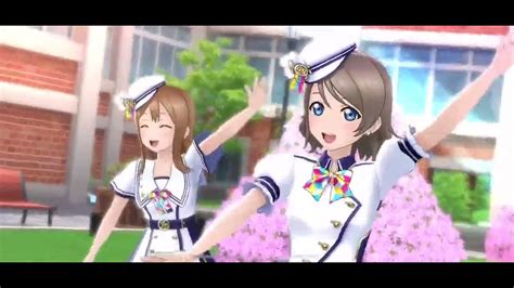 Llsifas Hop Stop Nonstop Mv Aqours All Stars Step Youtube