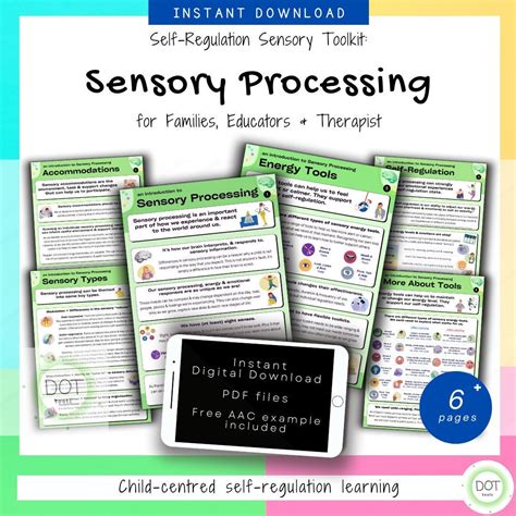 Sensory Processing Handouts Self Regulation Ot Energy Sensory Accommodations Sensory Tools