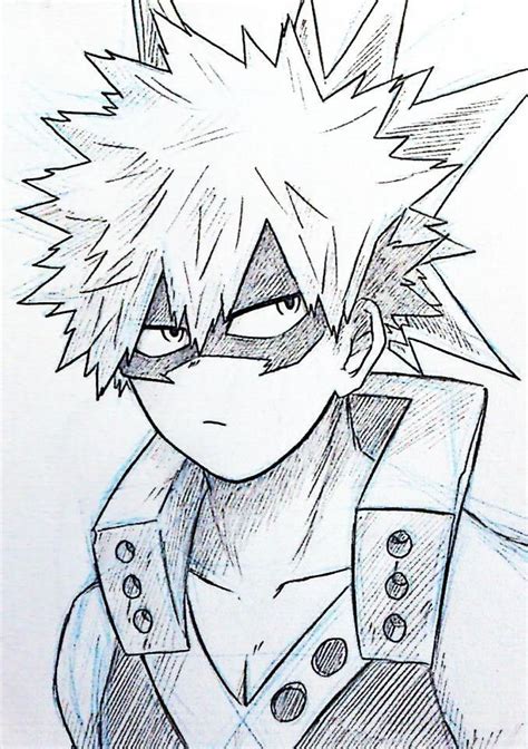 Bakugou Katsuki Çizimler Çizim Anime göz çizimi