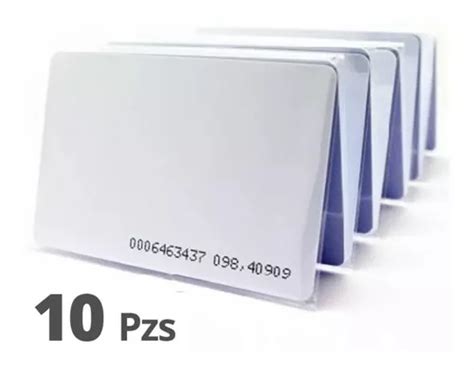 Tarjetas Pvc Proximidad Chip Rfid Khz C Folio Accespro Meses