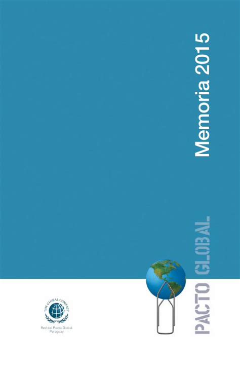 PDF MEMORIA 2015 Memoria 2015pactoglobal Org Py Uploads E3tMZH Pdf