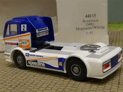 Modellspielwaren Reinhardt Wiking Mb Renntruck Hegmann B