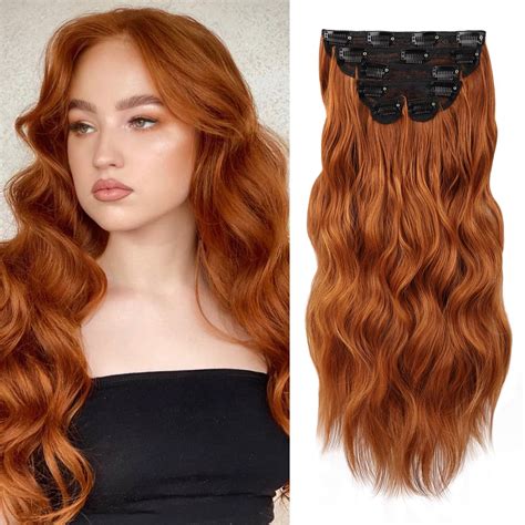 Morica Clip In Hair Extension Inch Pcs Natural Long Wavy Curly