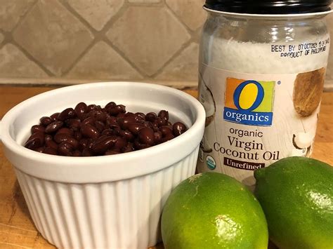 Coconut And Lime Black Beans