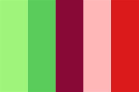 Watermelon Zombie color palette | Color palette, Color palette design ...