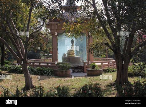 Beautiful Side View Of The Statue Of Gautam Buddha In Buddha Jayanti