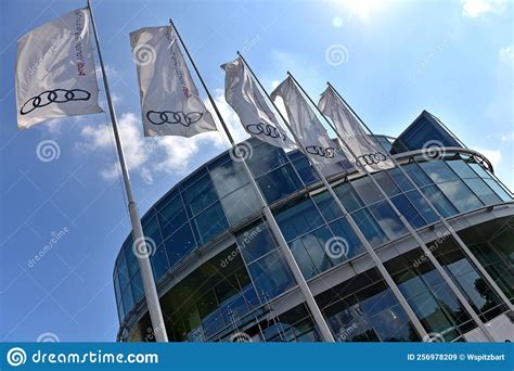 Audi factory in Ingolstadt editorial stock image. Image of ingolstadt ...