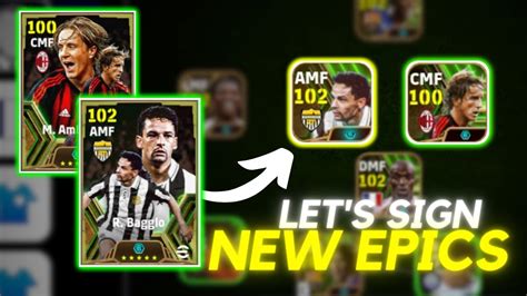 Epic R Baggio Let S Sign New Epics EFootball 2024 YouTube