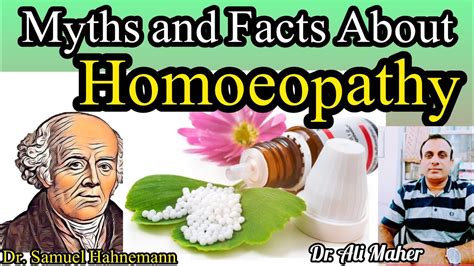 Myths And Facts About Homoeopathy Dr Hahneman Founder YouTube