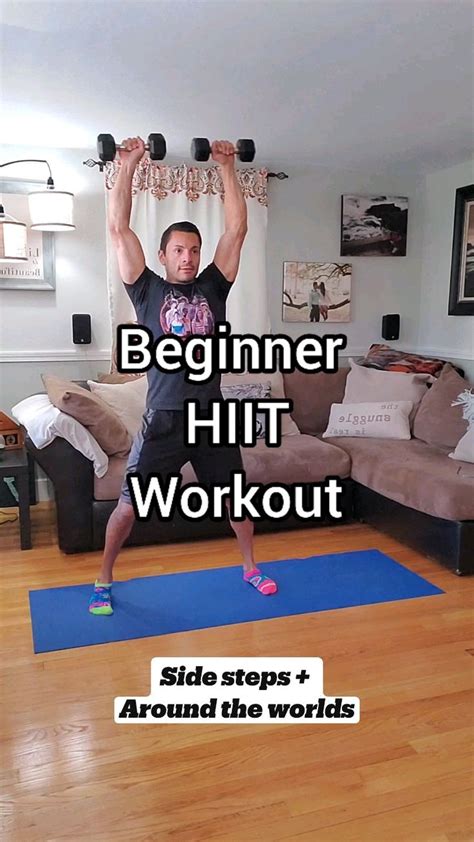 Beginner HIIT Workout | Beginner workout, Workout videos, Hiit workouts ...