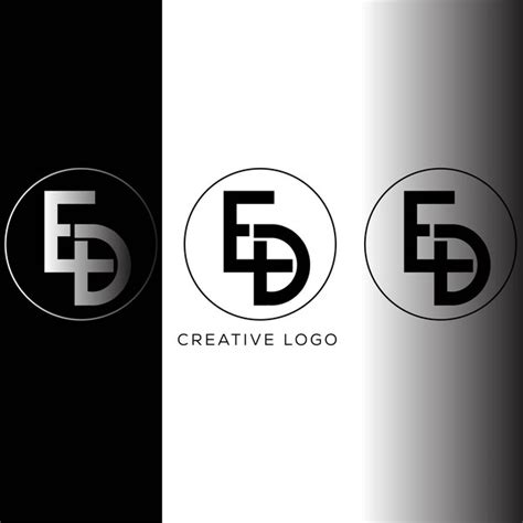 Dise O De Logotipo De Letra Inicial Ed Vector Premium