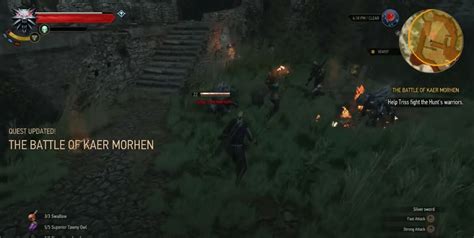 The Witcher 3 The Battle Of Kaer Morhen Quest Guide