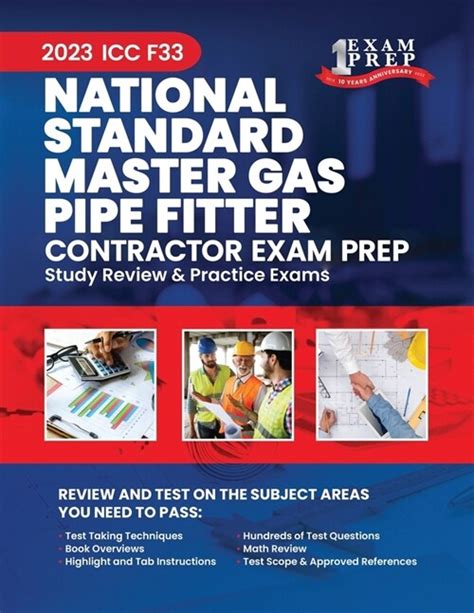 알라딘 2023 Icc F33 National Standard Master Gas Pipe Fitter Exam Prep