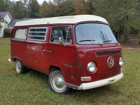 1971 VW Bus Westfalia Poptop Camper Runs And Drives Well For Sale