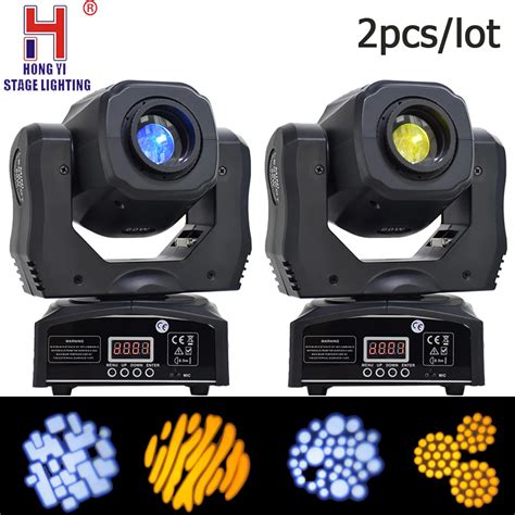 Aliexpress Buy Gobos 60W Moving Head Light LED 7 Gobos 7 Colors