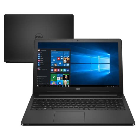 Notebook Dell Inspiron 5566 15 6 HD I3 6006U 1TB 4GB Win10 H Preto