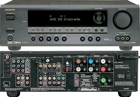 Onkyo Tx Sr Home Theater Receiver