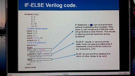 Verilog If Else Statements Youtube