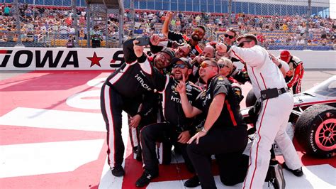 Josef Newgarden Completes Indycar Series Weekend Sweep At Iowa Speedway