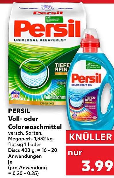 Persil Voll Oder Colorwaschmittel Angebot Bei Kaufland Prospekte De