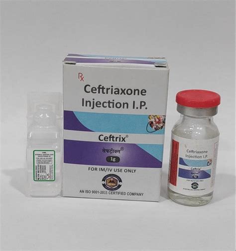 Ceftriaxone Gm Injection At Rs Vial Ceftriaxone Injection In