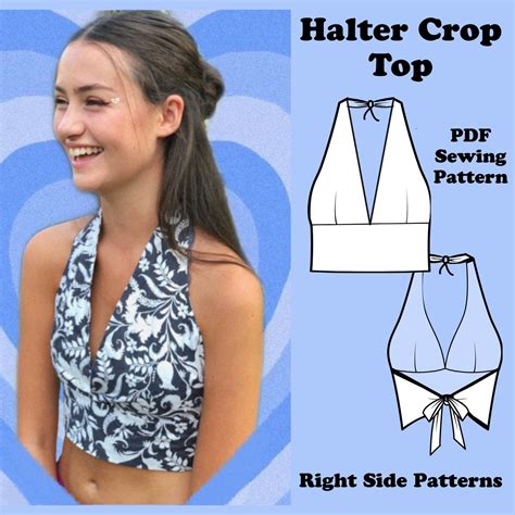 Crop Top Sewing Pattern Free Web She Wanted A Crop Top Printable