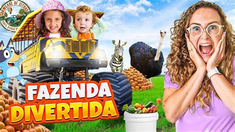 FAZENDA DIVERTIDA EM ORLANDO A FAMÍLIA BELLA E LUCCA SHOW YouTube