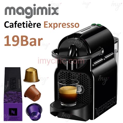 Cafeti Re Expresso Avec Capsules Nespresso Et Fonction Flow Stop