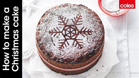 How To Make A Christmas Fruitcake Youtube