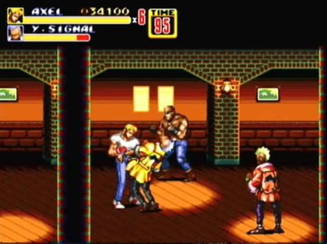 Streets Of Rage 2 Stage 1 Axel Stone Playthrough YouTube