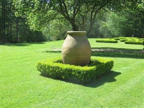 Large Terracotta Olive Jar Lichen Garden Antiques