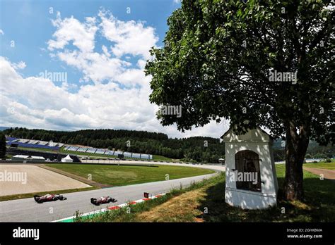 Antonio Giovinazzi ITA Alfa Romeo Racing C41 And Robert Kubica POL