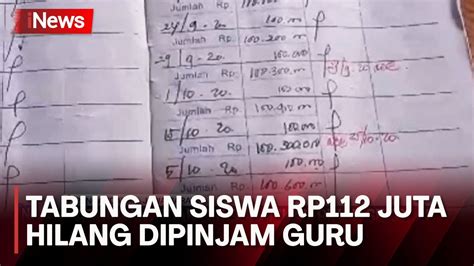 Tabungan Rp112 Juta Milik Murid Sd Di Pangandaran Raib Orangtua Lapor