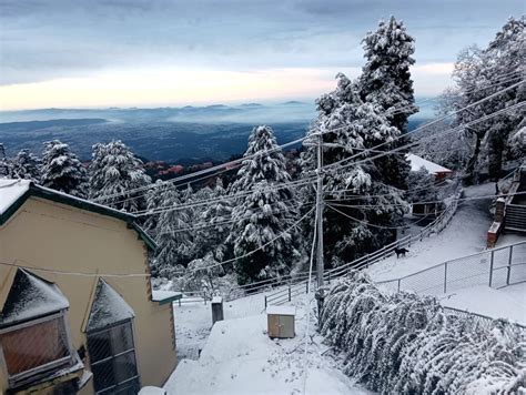 photo snowfall  mussoorie including kedarnath gangotri