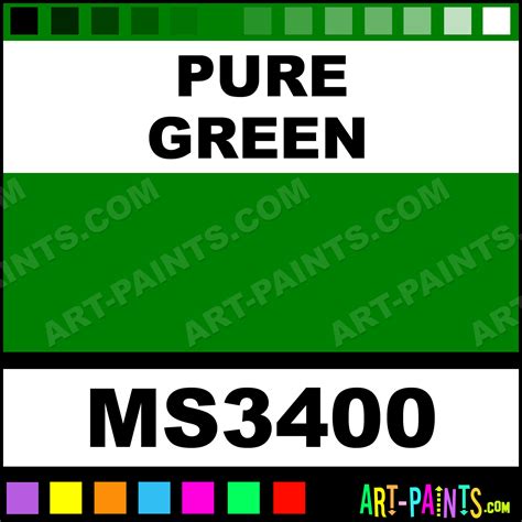 Pure Green Calligraphy Paintmarker Marking Pen Paints - MS3400 - Pure ...