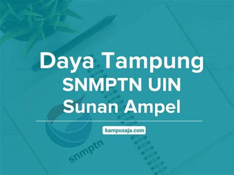 Daya Tampung And Peminat Snmptn Uin Surabaya 2022