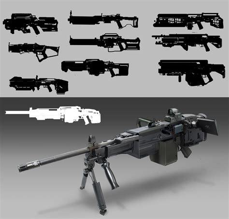 Artstation Heavy Machine Gun