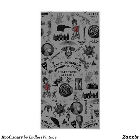 Apothecary Poster Zazzle